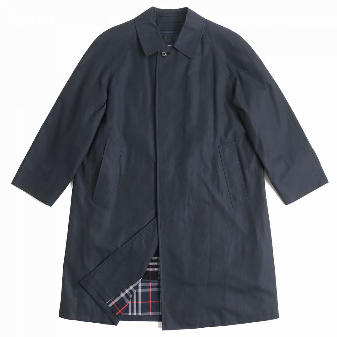 バーバリーロンドン シャツ 半袖 ダークネイビー L-eastgate.mk