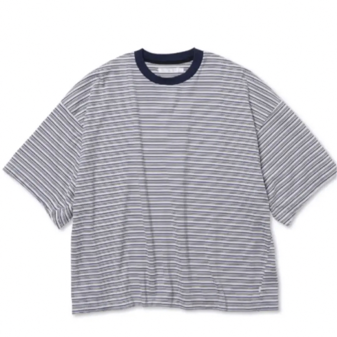 23ss Rotol WIDE TWIST TEE BORDERメンズ