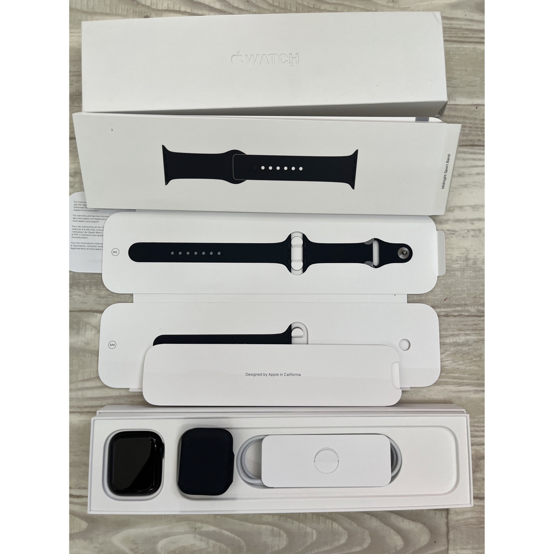 Apple Watch 8 GPS 45mm ミッドナイト MNP13J/A-