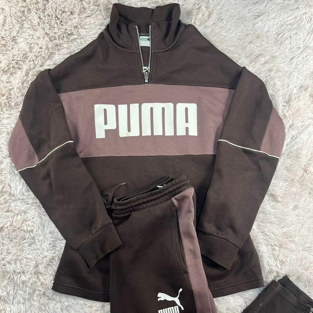 PUMA スウェットセットアップ　L