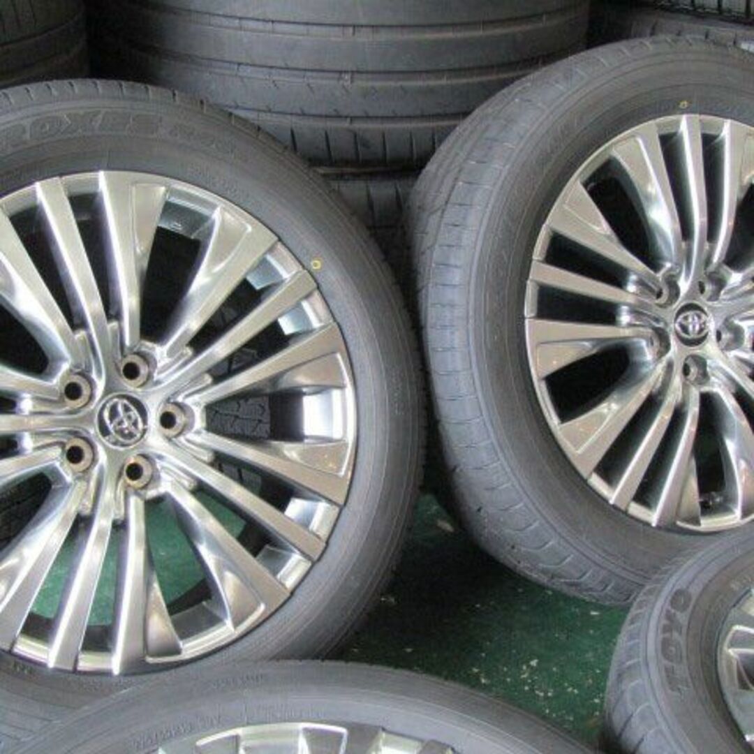 トヨタ - 【新車外し品】トヨタ 80系 ハリアー Zハイブリット純正 4本