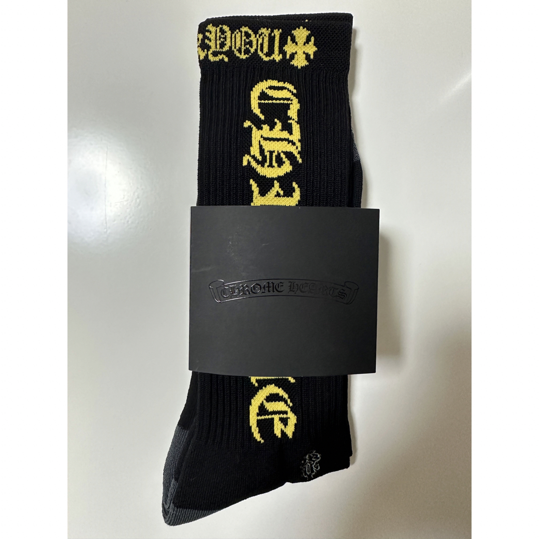 Chrome Hearts(クロムハーツ)のChrome Hearts Socks クロムハーツ ソックス ブラック 靴下 メンズのレッグウェア(ソックス)の商品写真