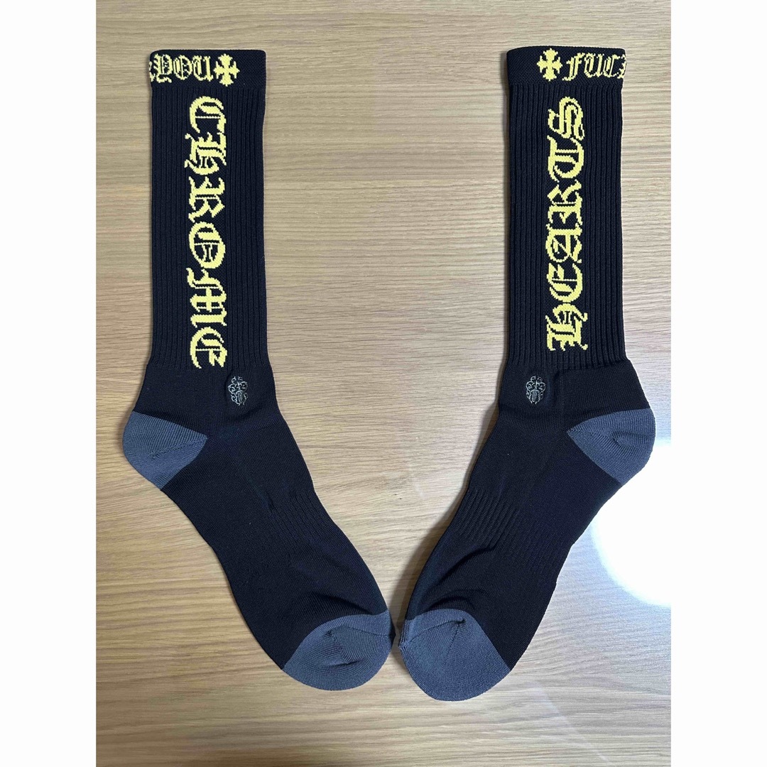 Chrome Hearts(クロムハーツ)のChrome Hearts Socks クロムハーツ ソックス ブラック 靴下 メンズのレッグウェア(ソックス)の商品写真