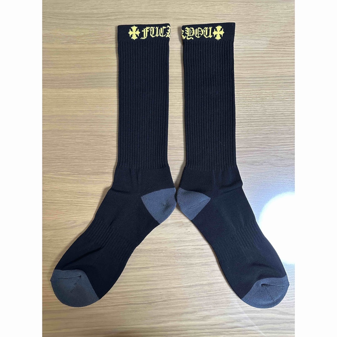 Chrome Hearts(クロムハーツ)のChrome Hearts Socks クロムハーツ ソックス ブラック 靴下 メンズのレッグウェア(ソックス)の商品写真