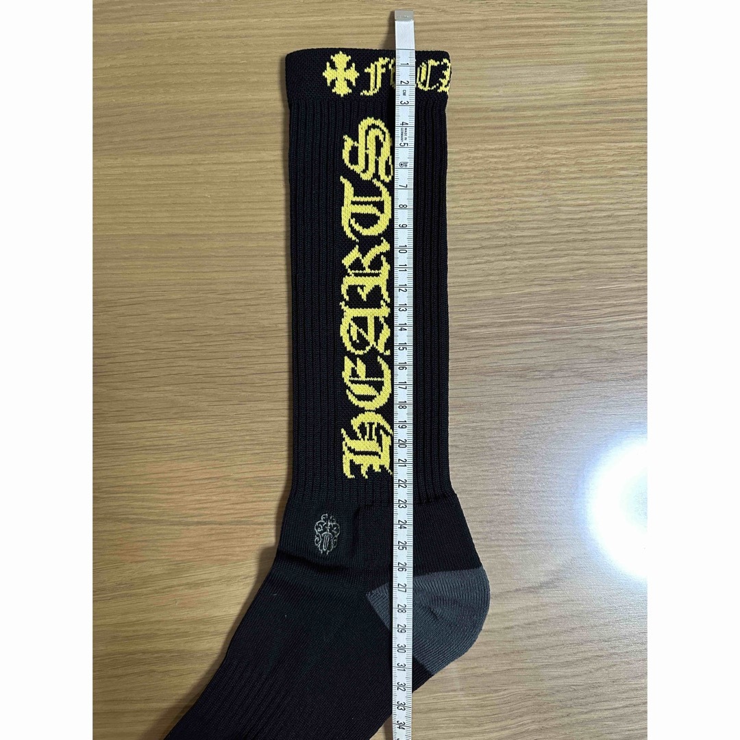 Chrome Hearts(クロムハーツ)のChrome Hearts Socks クロムハーツ ソックス ブラック 靴下 メンズのレッグウェア(ソックス)の商品写真