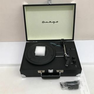 タ ONKYO ターンテーブル レコードプレーヤー OCP-01 ブラック