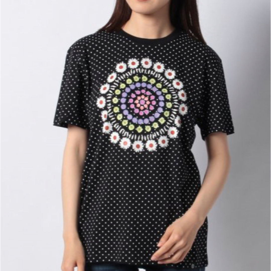 DESIGUAL(デシグアル)の新品✨タグ付き♪デシグアル✨お洒落　プリント✨Tシャツ　S 大特価‼️ レディースのトップス(Tシャツ(半袖/袖なし))の商品写真