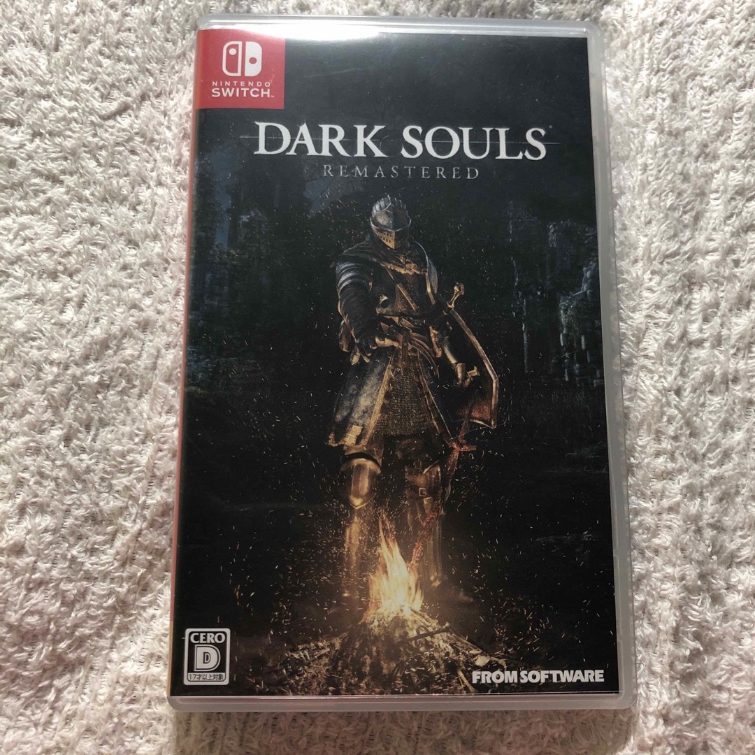 Nintendo Switch(ニンテンドースイッチ)のDARK SOULS REMASTERED エンタメ/ホビーのゲームソフト/ゲーム機本体(携帯用ゲームソフト)の商品写真