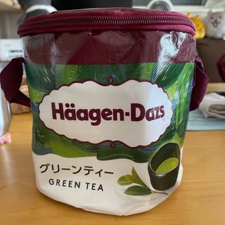 ハーゲンダッツ(Haagen-Dazs)のハーゲンダッツ　保冷バック　グリーンティー(ノベルティグッズ)