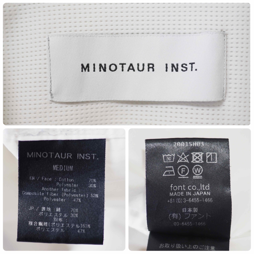 MINOTAUR(ミノトール)のMINOTAUR INST. 20SS Tape Stripe Shirt SS メンズのトップス(シャツ)の商品写真