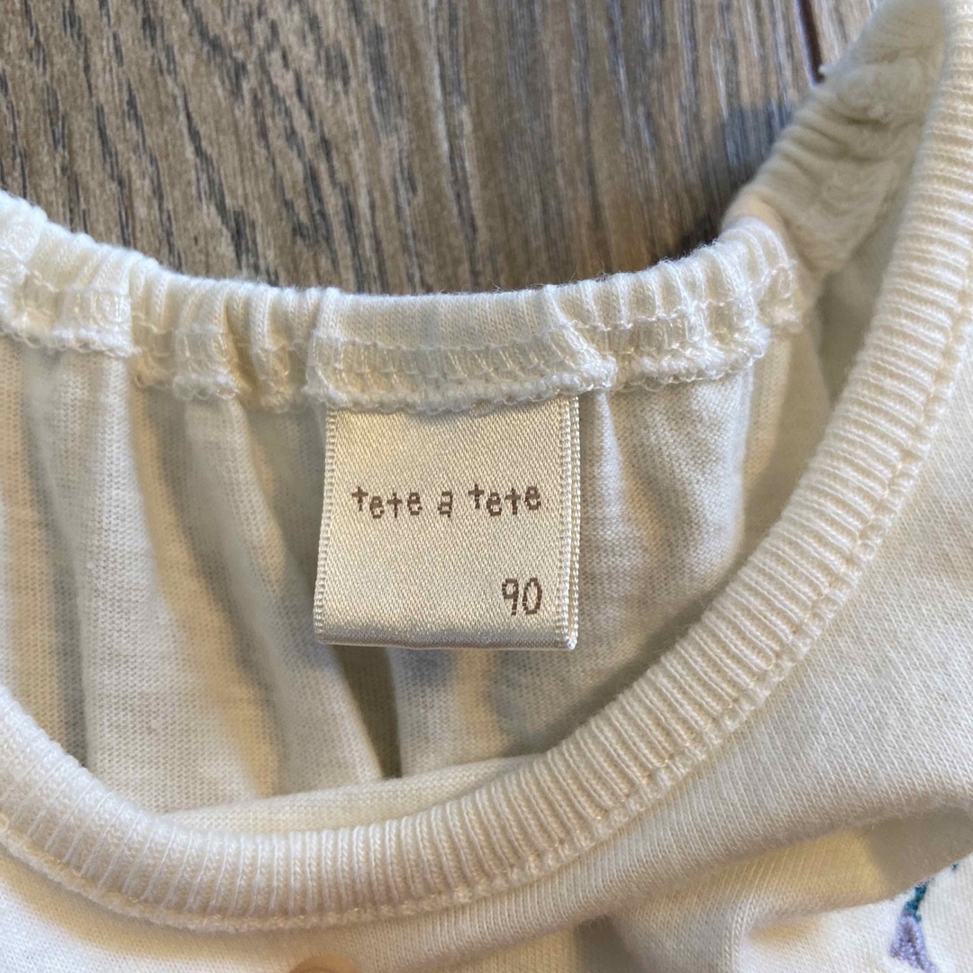 tete a tete(テータテート)のテータテート 女の子 服 90 キッズ/ベビー/マタニティのキッズ服女の子用(90cm~)(その他)の商品写真