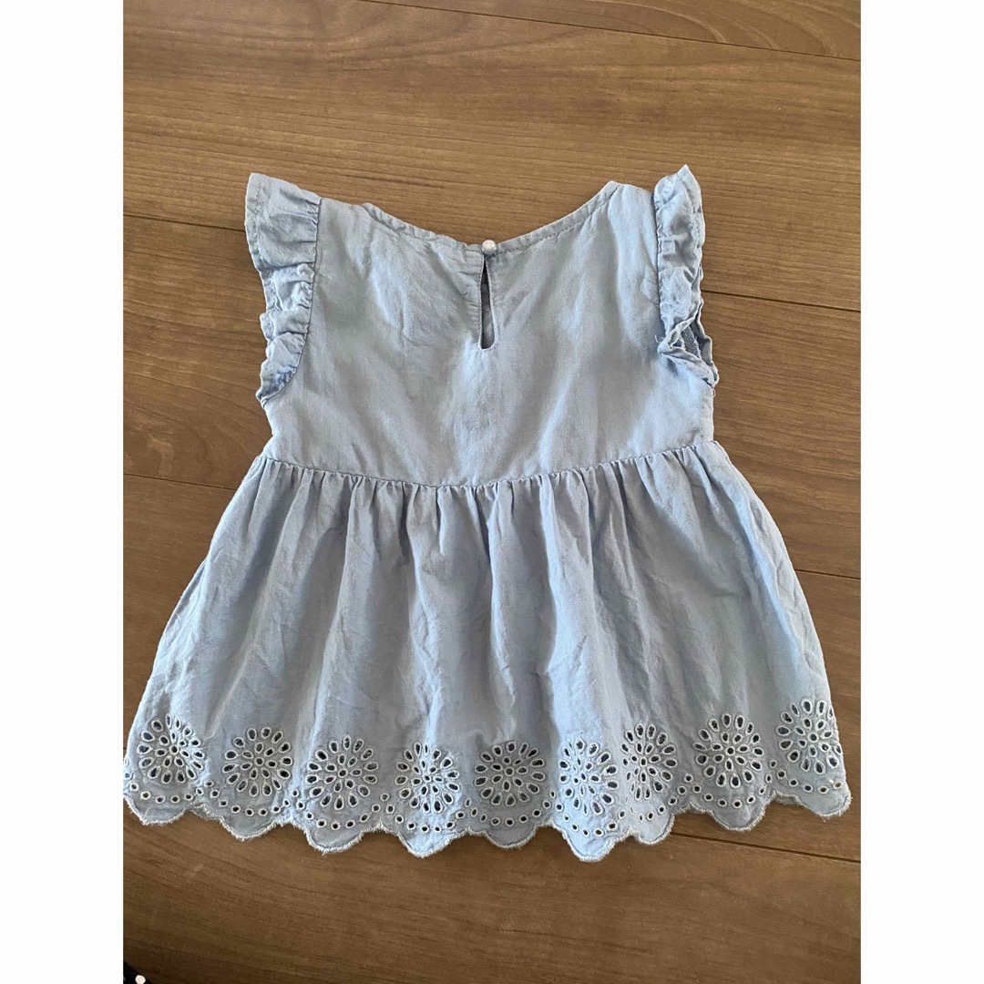 babyGAP(ベビーギャップ)のワンピース80サイズ　2枚セット キッズ/ベビー/マタニティのベビー服(~85cm)(ワンピース)の商品写真