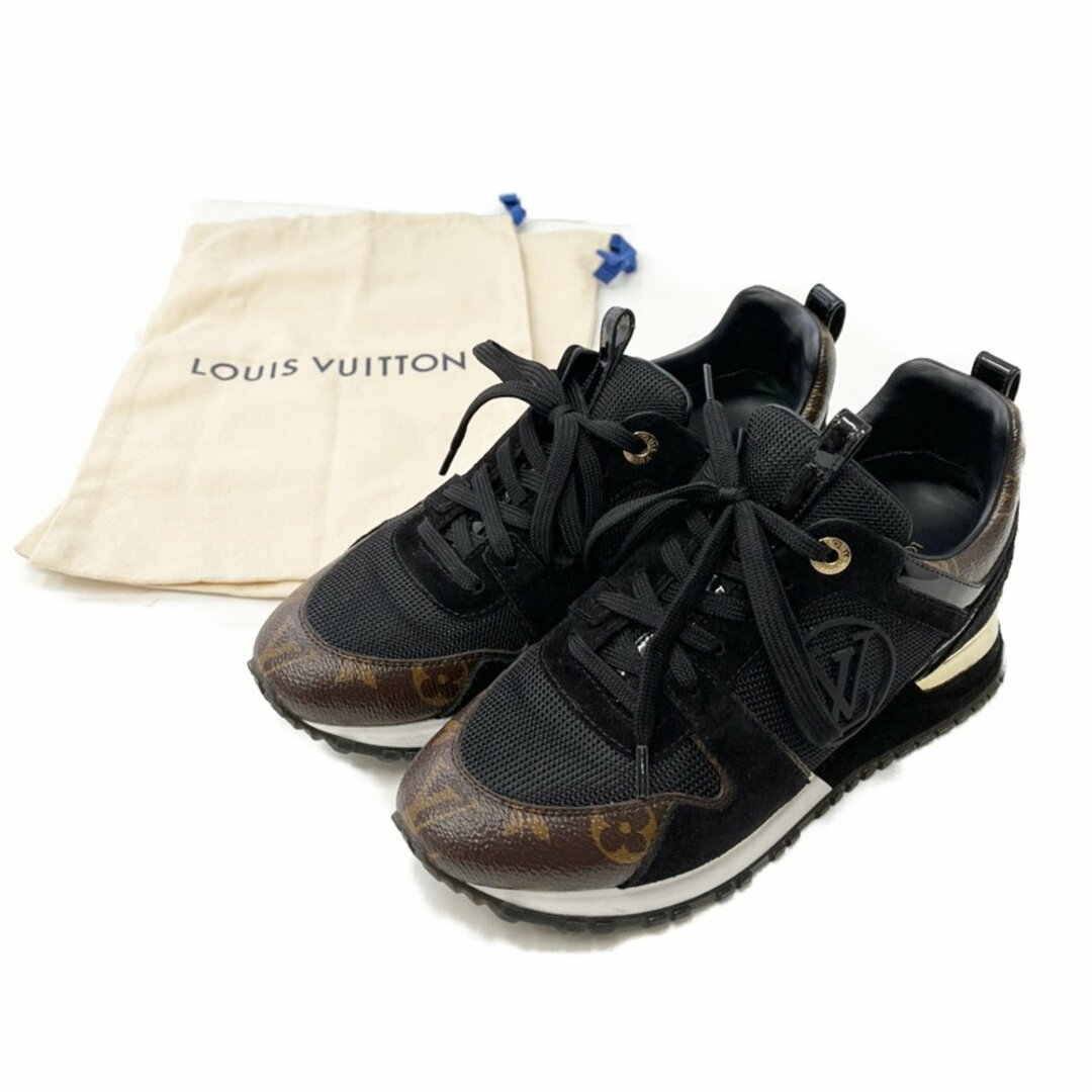 ◆◆LOUIS VUITTON ルイヴィトン ランアウェイ・ライン スニーカー  35.1/2  BM0222 ブラウン×ブラック