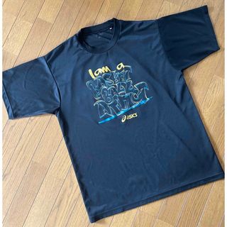 アシックス(asics)のアシックス　バスケ　練習着　半袖シャツ プリントTシャツ　ブラック(バスケットボール)