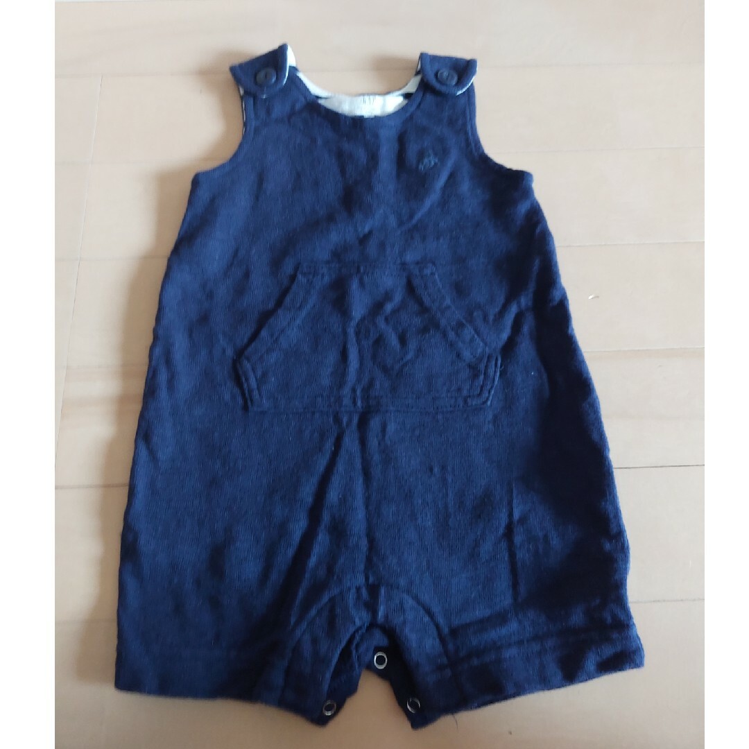 babyGAP(ベビーギャップ)のGAP　baby　ロンパース　紺色 キッズ/ベビー/マタニティのベビー服(~85cm)(ロンパース)の商品写真