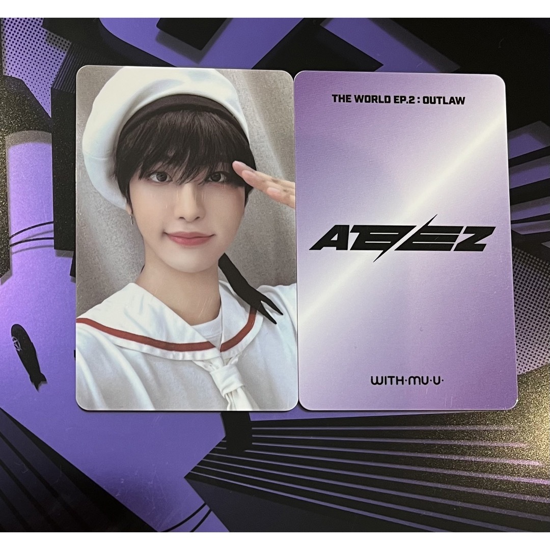 ATEEZ - ATEEZ withmuu ラキドロ トレカ 小狼ver ソンファ【127】の