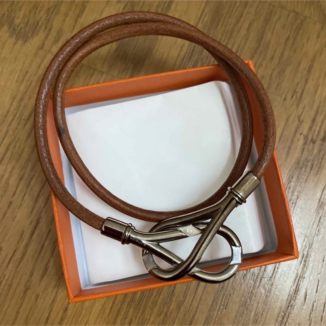 rk4384 HERMES エルメス アタメ チョーカー 2連ブレスレット