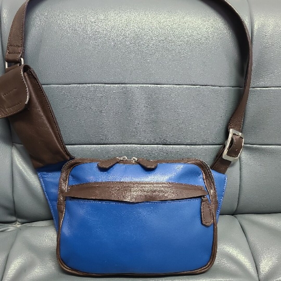 ショルダーバッグハンドメイド本革 1