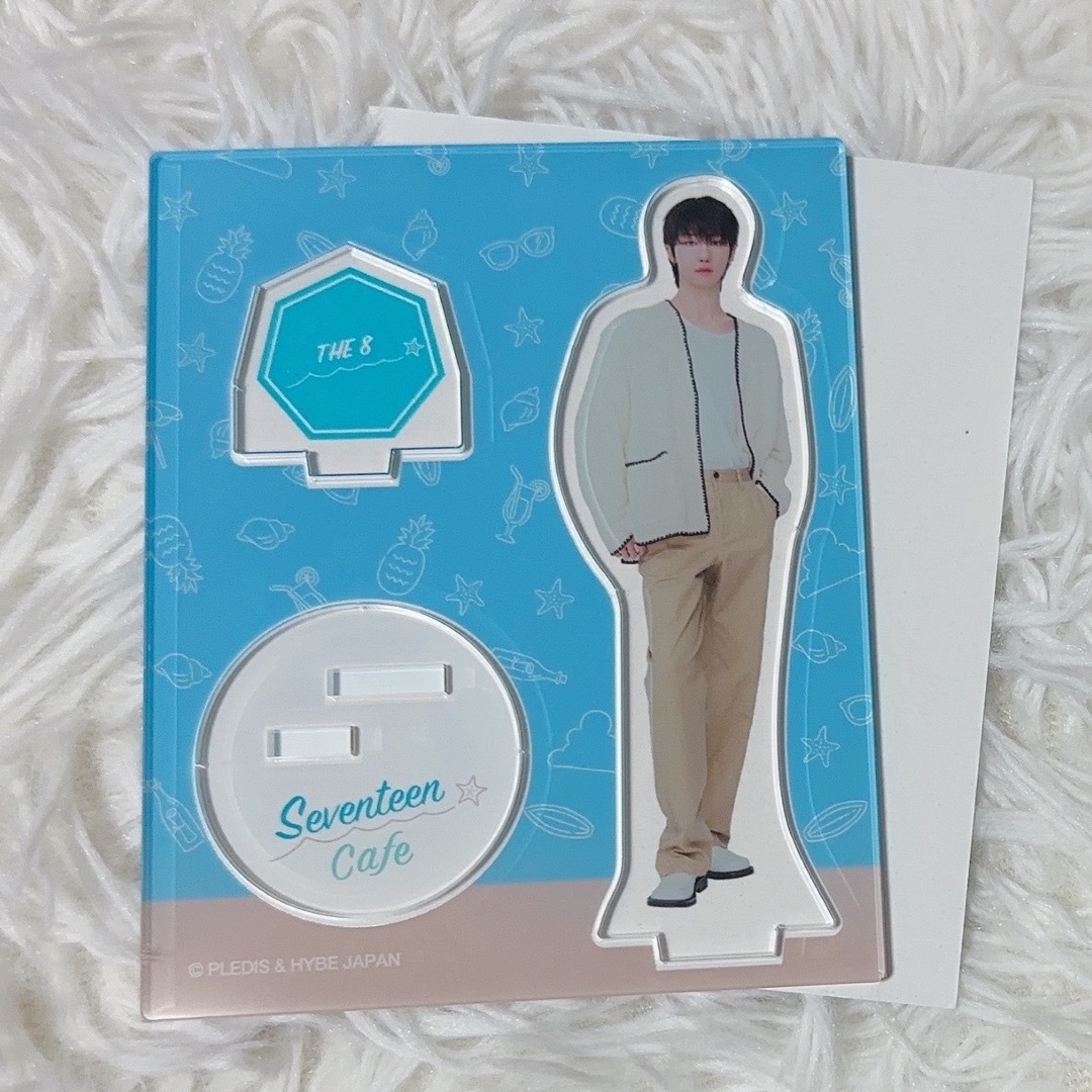 SEVENTEEN カフェ the8 アクスタ 缶バッチ