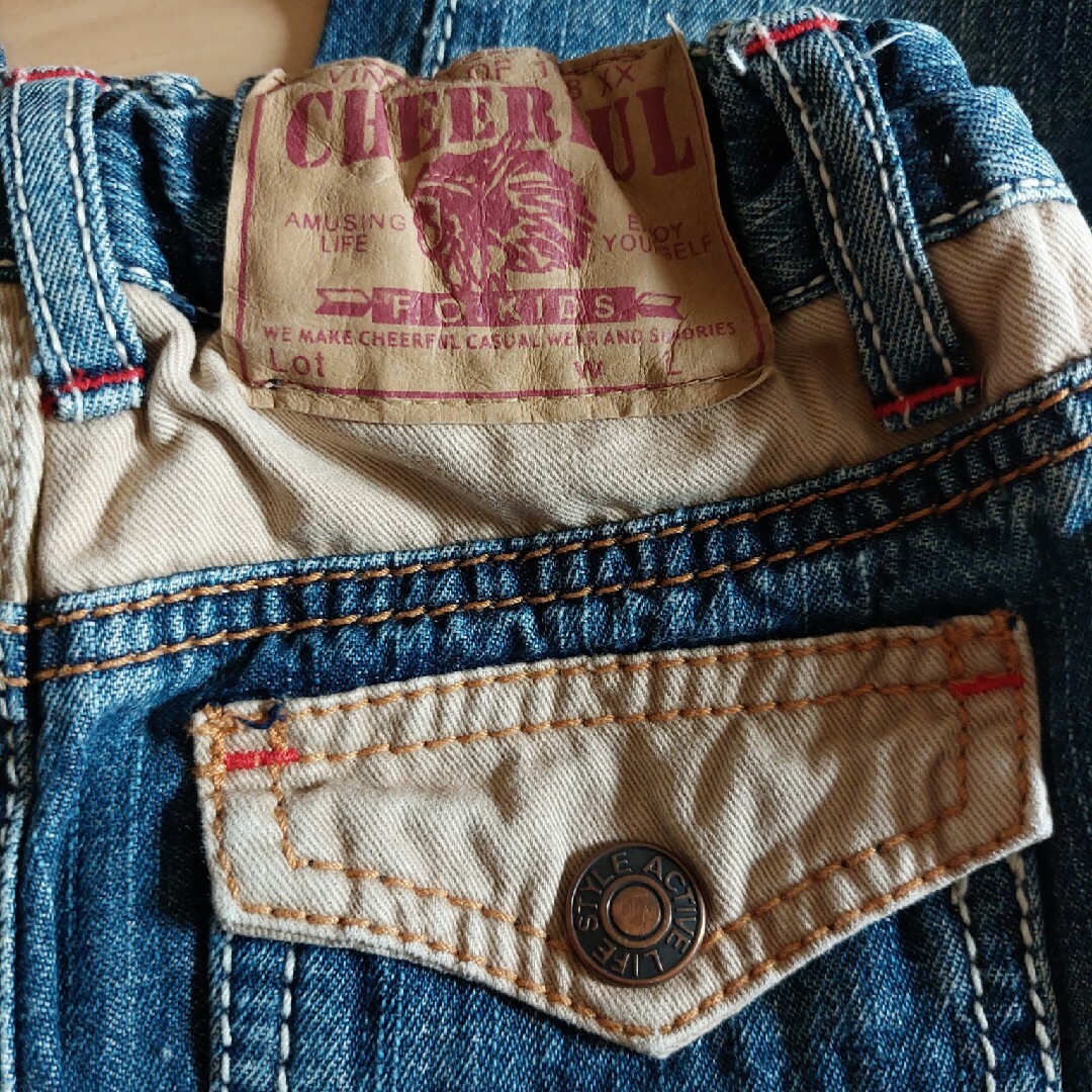 F.O.KIDS(エフオーキッズ)のキッズ　デニム　F・O・KIDS　DENIM キッズ/ベビー/マタニティのキッズ服男の子用(90cm~)(パンツ/スパッツ)の商品写真