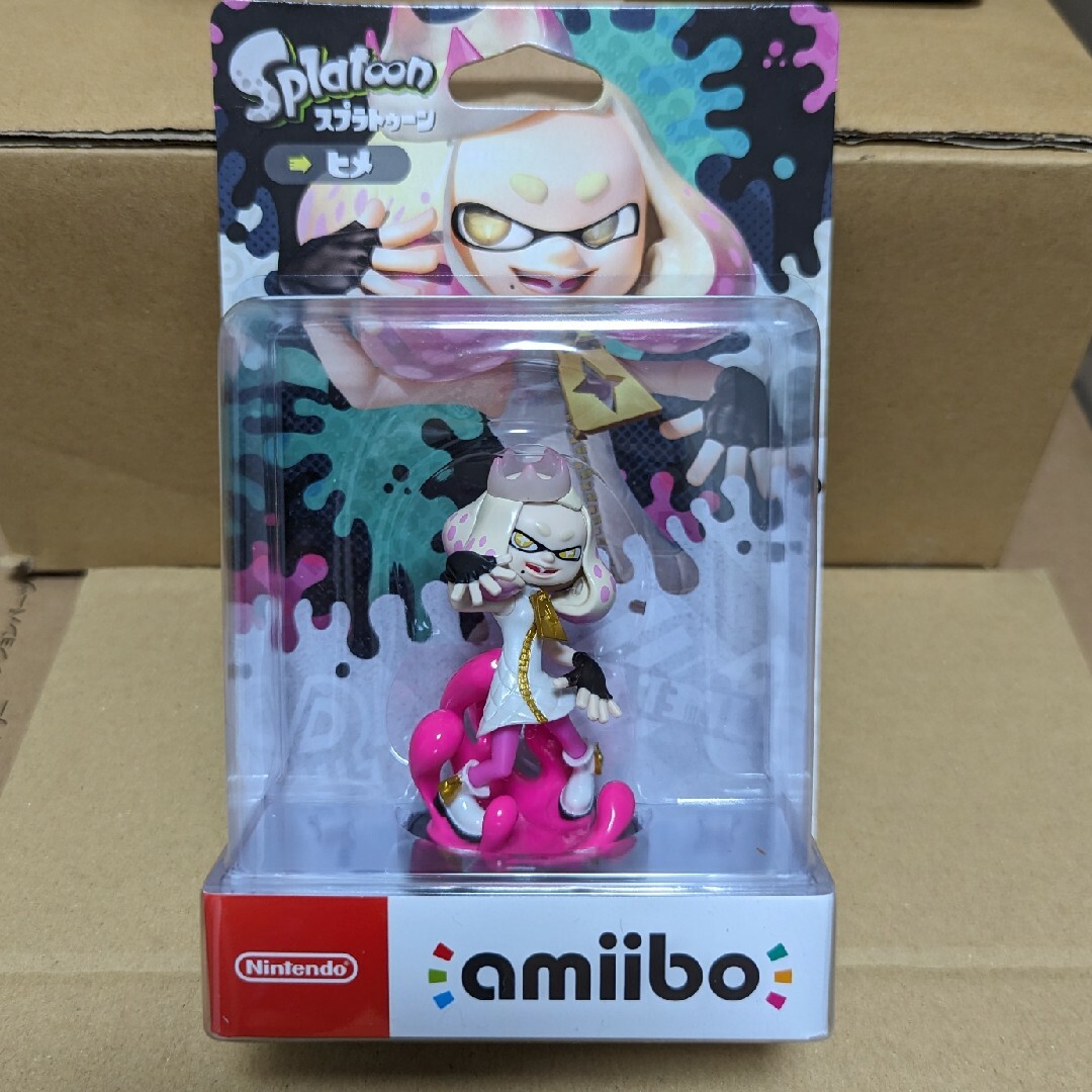 任天堂(ニンテンドウ)のamiibo　ヒメ　スプラトゥーン エンタメ/ホビーのフィギュア(アニメ/ゲーム)の商品写真