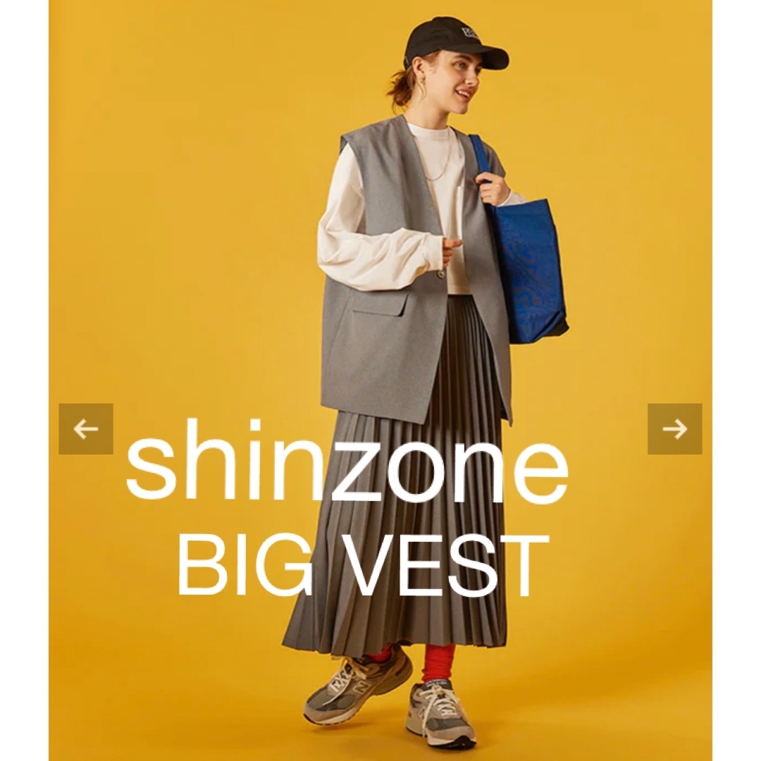 shinzone  23SS BIGVEST シンゾーン