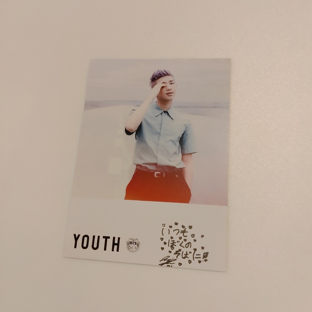 BTS RM YOUHT PHOTO 手渡し-