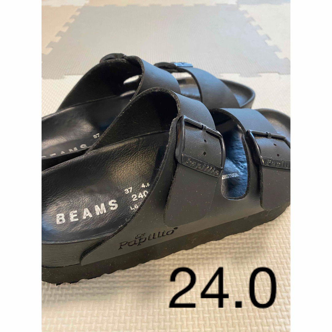 BEAMS(ビームス)のBEAMS papillio パピリオ サンダル 24.0 ビルケンシュトック レディースの靴/シューズ(サンダル)の商品写真