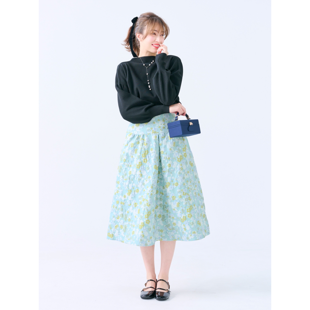 Chesty - 新品☆チェスティスプリングフラワージャガードスカート