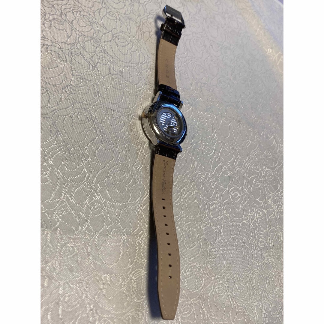 新品未使用 CROSS 自動巻き腕時計 CR8017 シルバー×革ベルト | fgc.ie