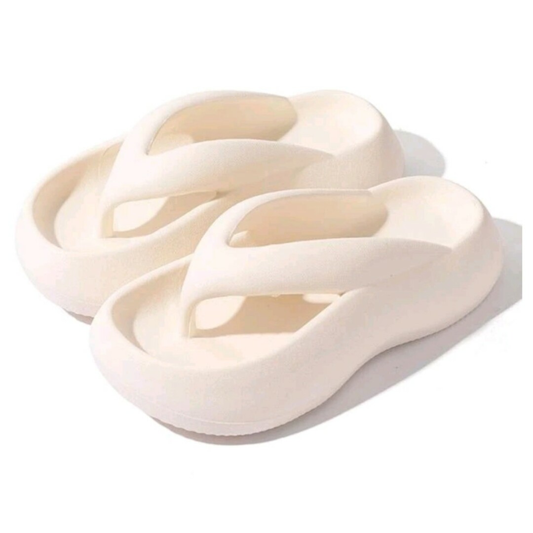 サンダル　EVA　韓国　白 レディースの靴/シューズ(サンダル)の商品写真