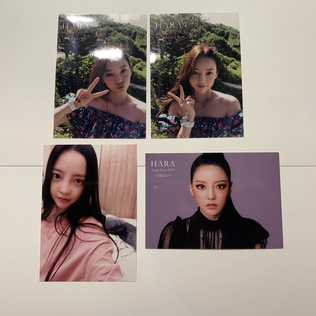 KARA ハラ HARA 生写真 4枚 set エンタメ/ホビーのタレントグッズ(アイドルグッズ)の商品写真