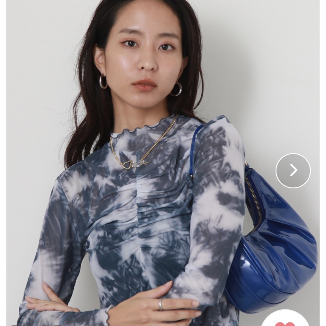 Cheek(チーク)のcheek (チーク) ビスチェセットシアーＴＯＰＳ レディースのトップス(Tシャツ(半袖/袖なし))の商品写真