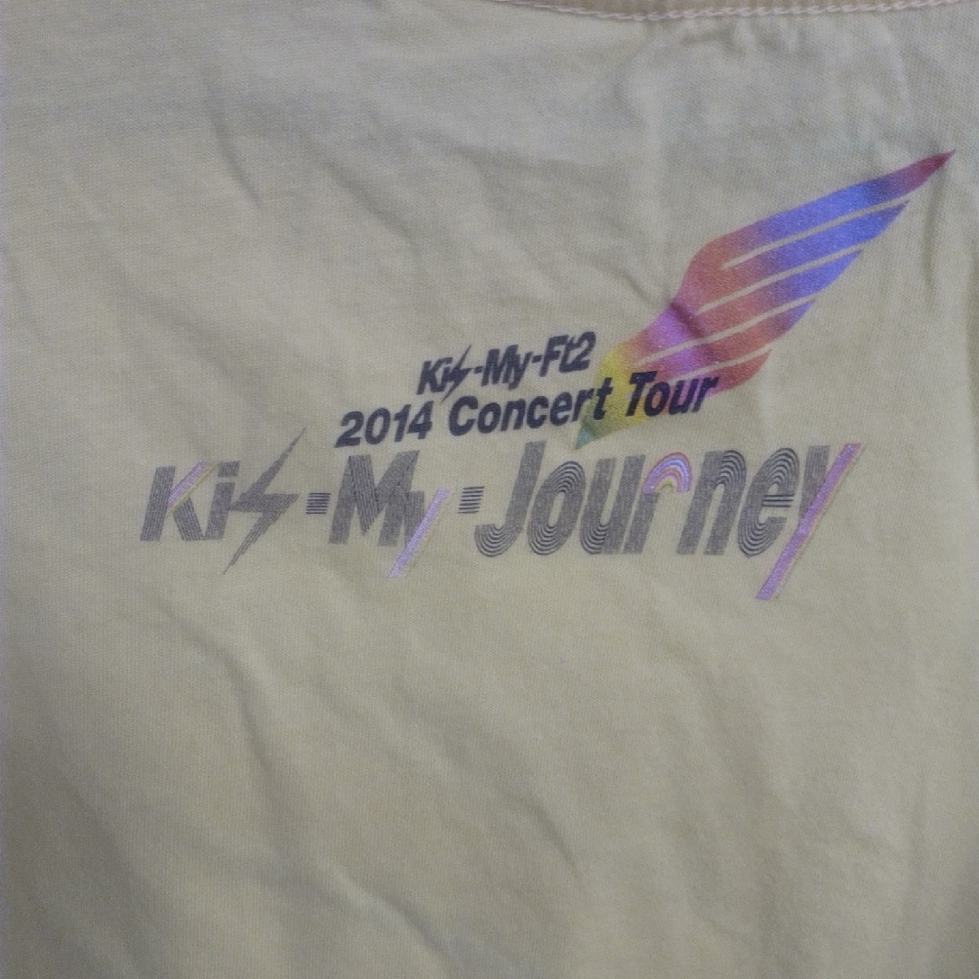 Kis-My-Ft2(キスマイフットツー)のキスマイジャーニーツアー Tシャツ Mサイズ KH0338 エンタメ/ホビーのタレントグッズ(アイドルグッズ)の商品写真