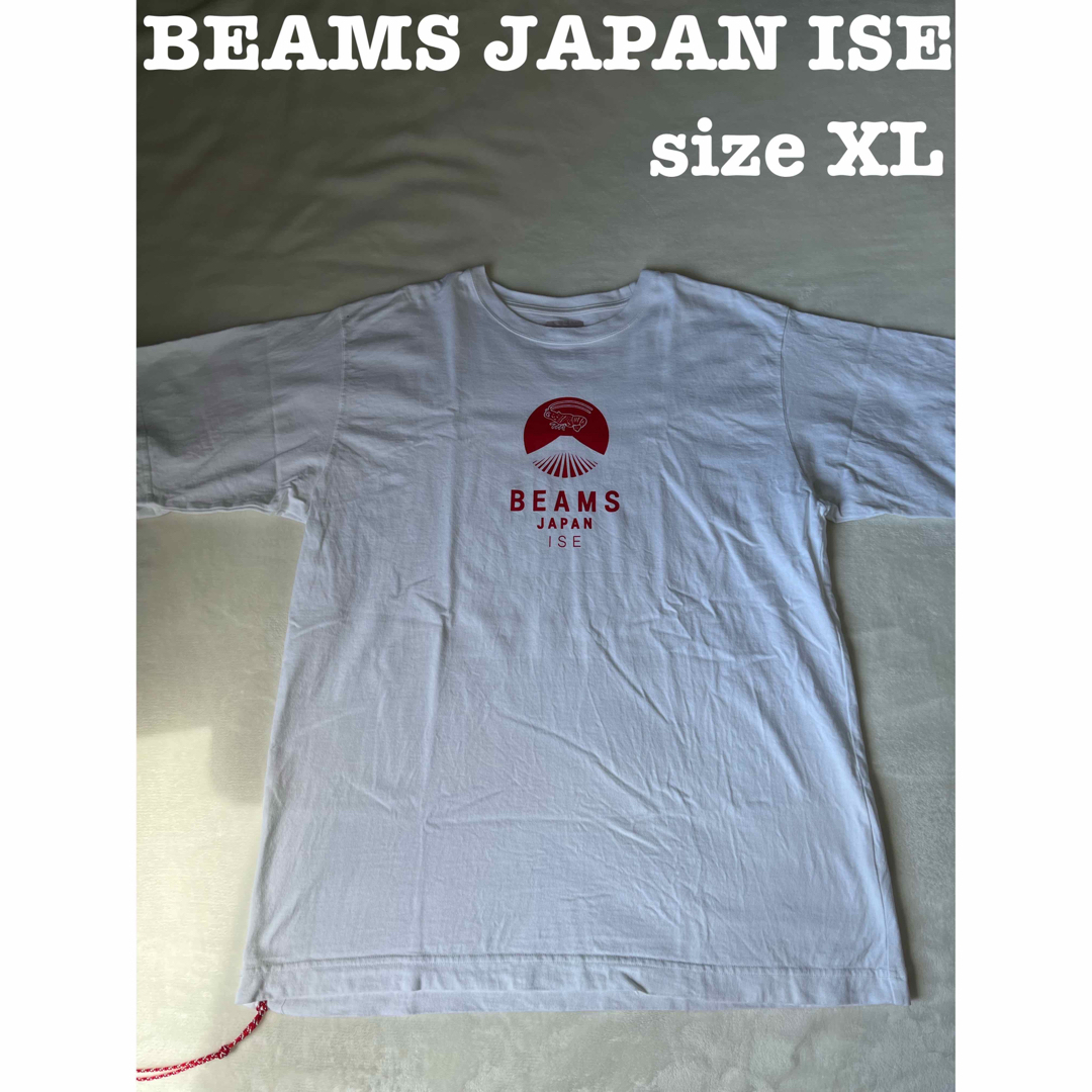 BEAMS(ビームス)のBEAMS JAPAN ISE  プリントTシャツ  XL メンズのトップス(Tシャツ/カットソー(半袖/袖なし))の商品写真