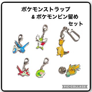 ポケモン(ポケモン)のポケモン　キーホルダー　ストラップ&ピンバッチ(キャラクターグッズ)