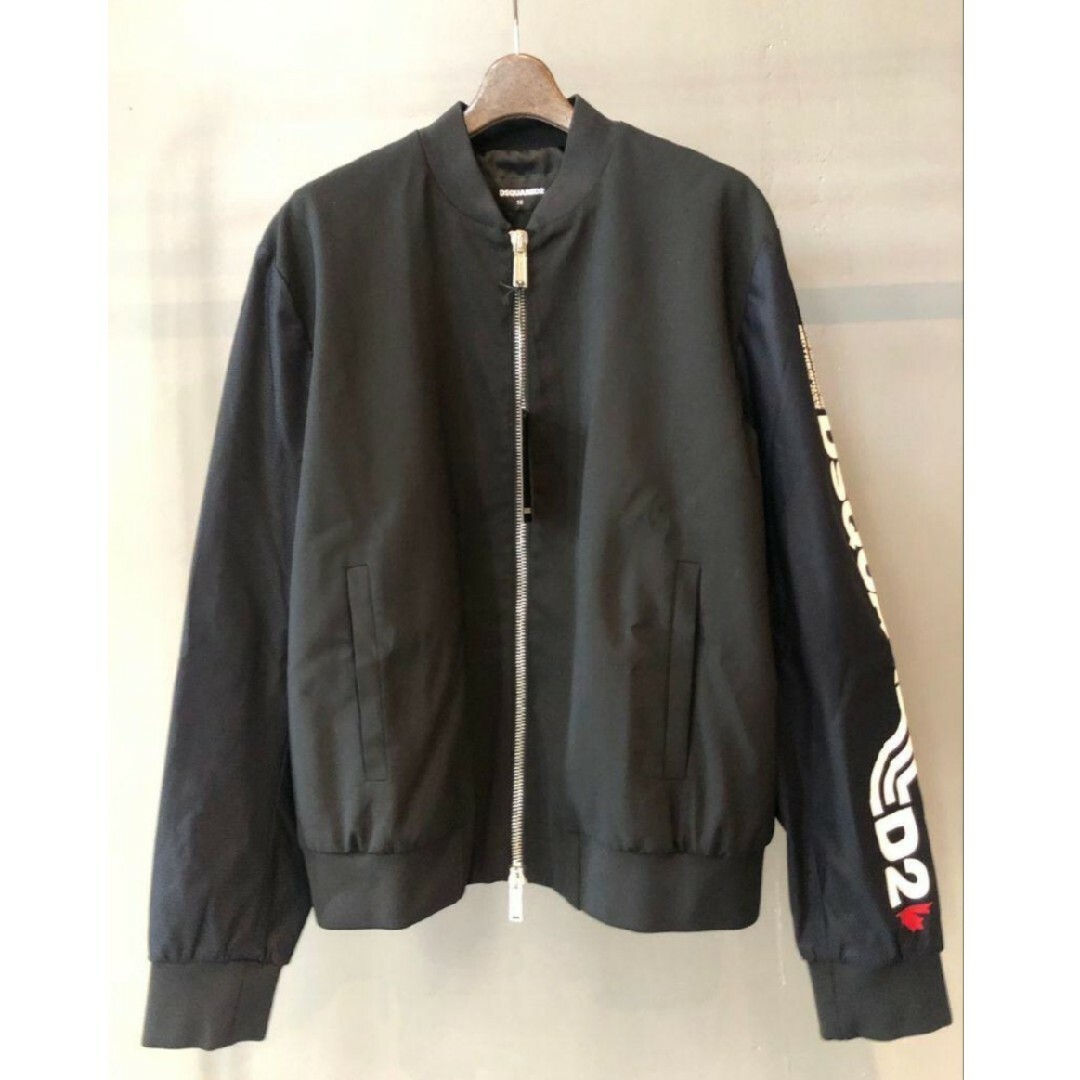 DSQUARED2 フライトジャケット 52サイズ - レザージャケット