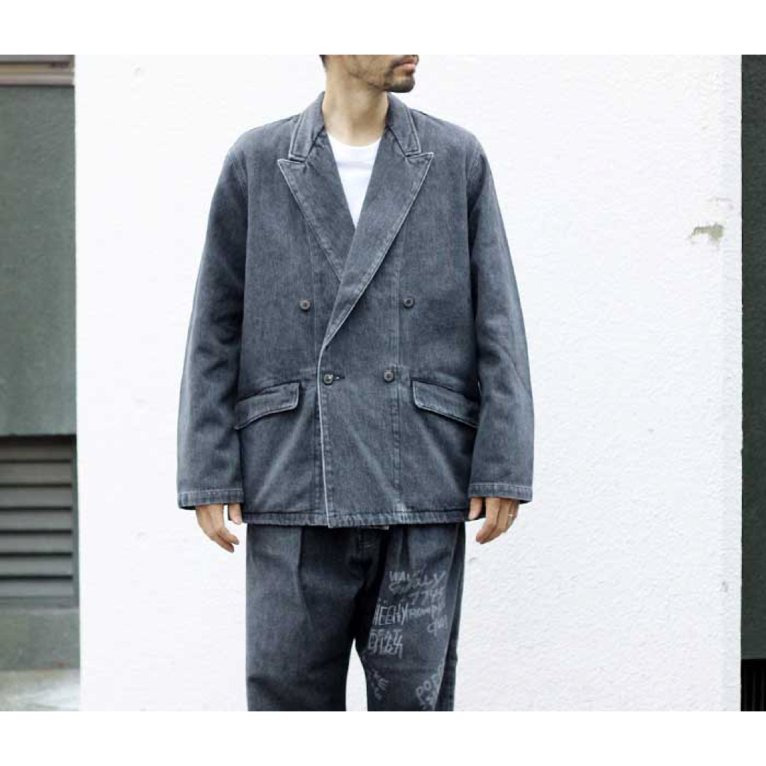 HERILL Gray Denim W Jacket
