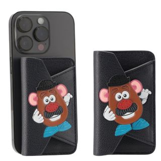 アニヤハインドマーチ(ANYA HINDMARCH)のアニヤ ハインドマーチ ANYA HINDMARCH スマホ ステッカー ミスター・ポテトヘッド カードホルダー 181327(パスケース/IDカードホルダー)