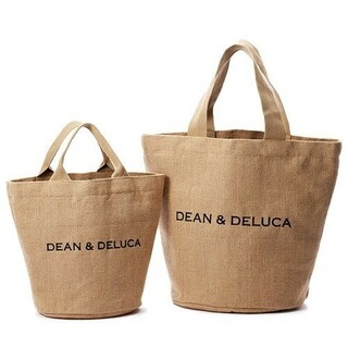 ディーンアンドデルーカ(DEAN & DELUCA)のDEAN&DELUCA ジュートマーケット トートバッグ Lサイズ(エコバッグ)