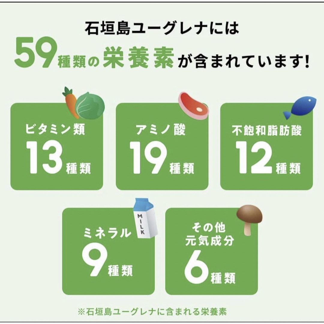 からだにユーグレナ 2箱 40本 青汁 ユーグレナ グリーンパウダー 乳酸菌 食品/飲料/酒の健康食品(青汁/ケール加工食品)の商品写真