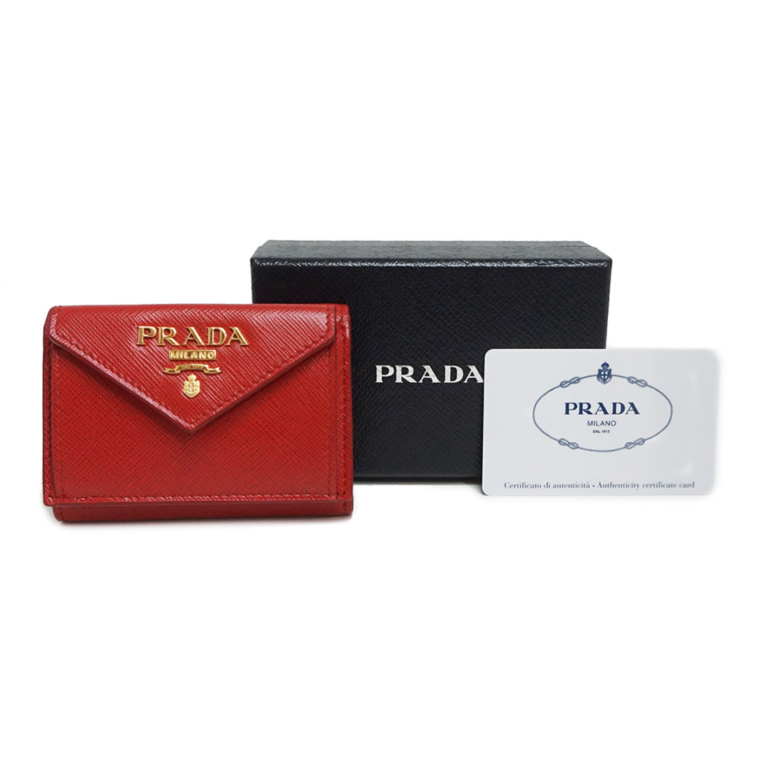 PRADA 三つ折り財布 箱付き