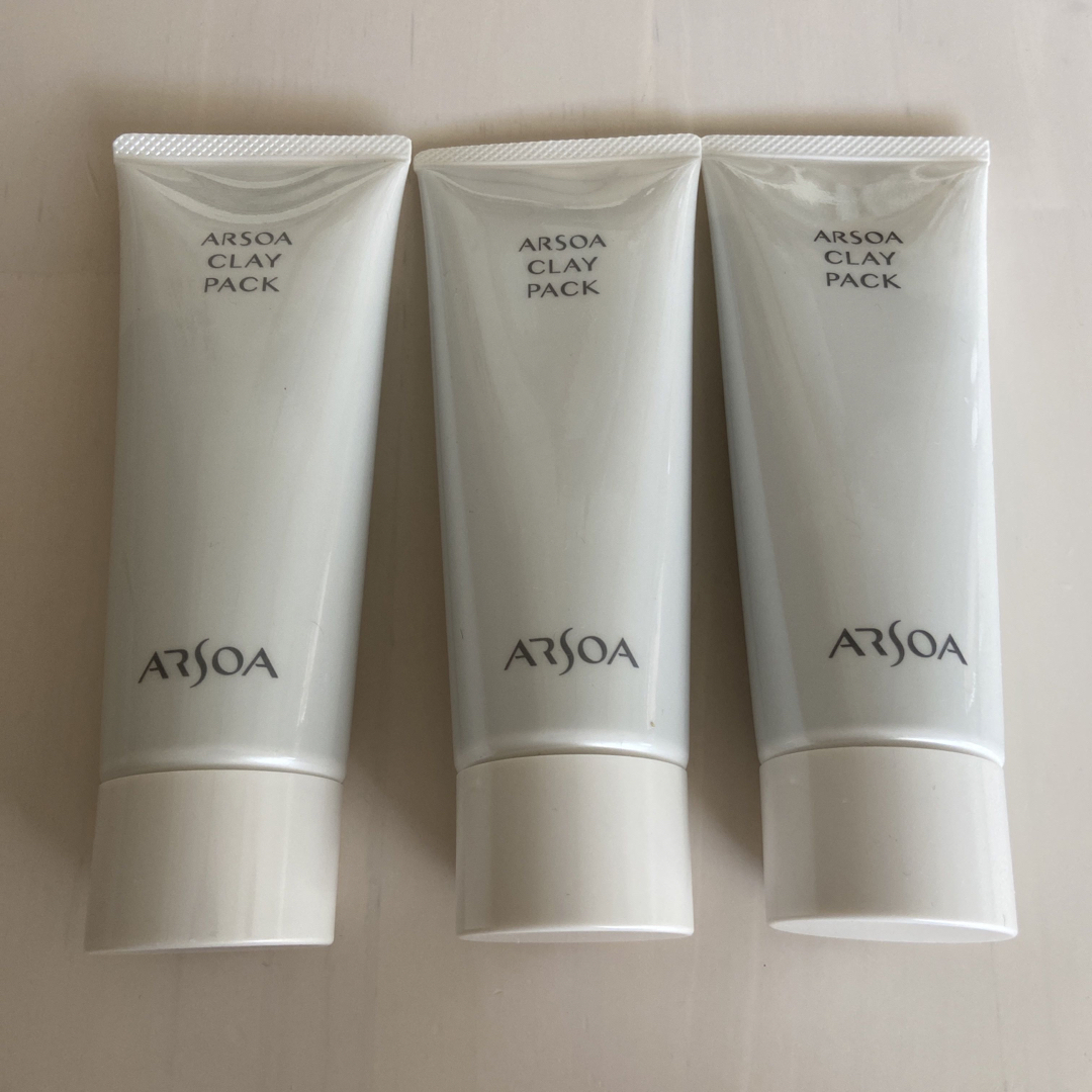 3本セット※未開封新品 ARSOA アルソア クレイパック 120g - パック