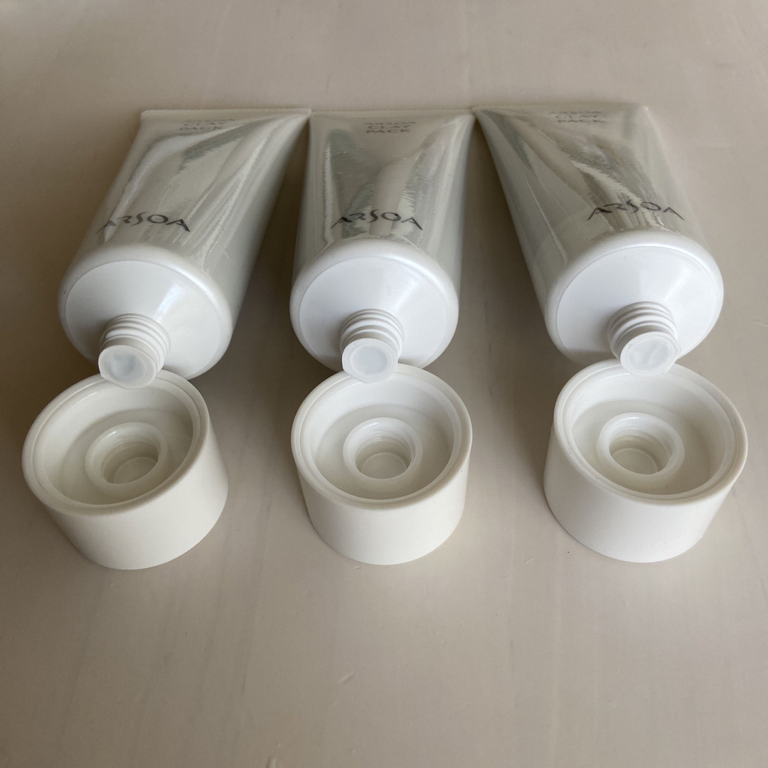 3本セット※未開封新品 ARSOA アルソア クレイパック 120g - パック
