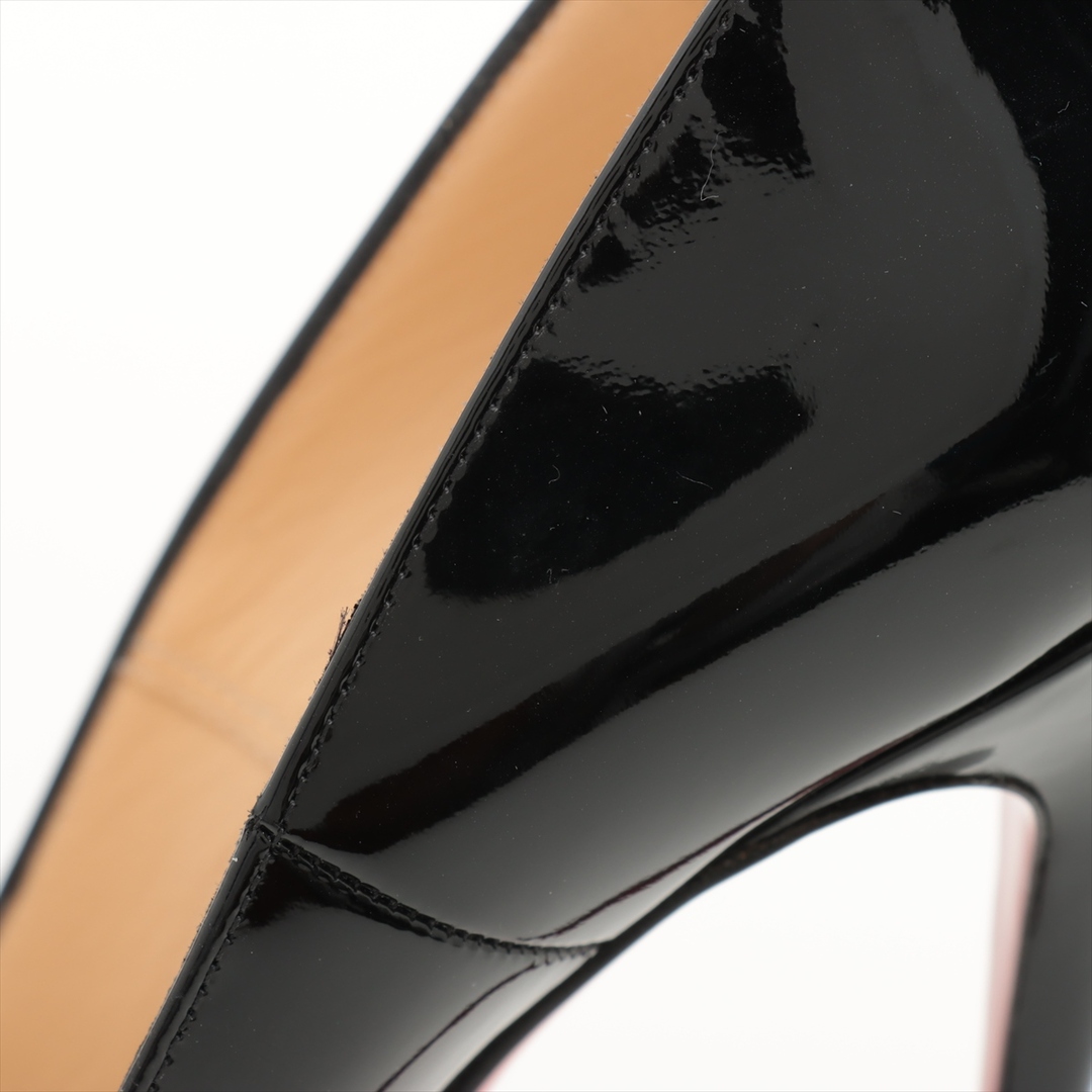 Christian Louboutin(クリスチャンルブタン)のクリスチャンルブタン  パテントレザー 37 ブラック レディース パンプ レディースの靴/シューズ(ハイヒール/パンプス)の商品写真