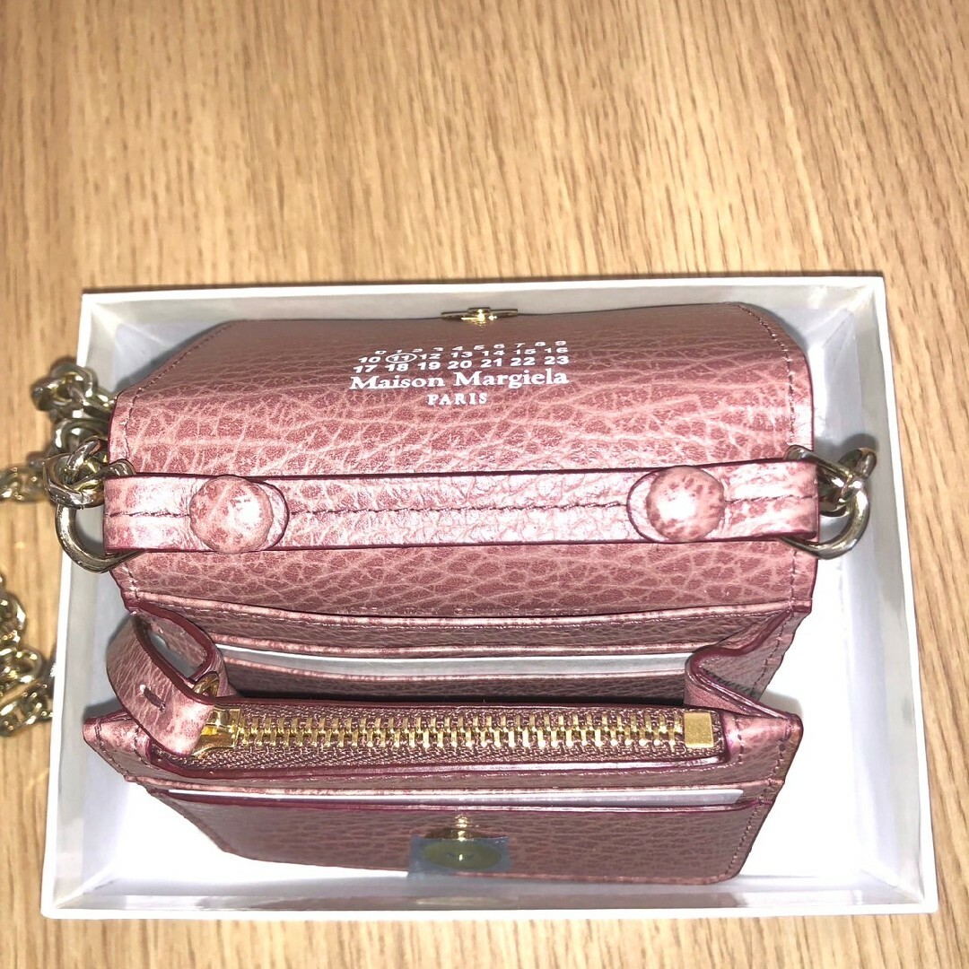 Maison Martin Margiela(マルタンマルジェラ)のマルジェラ 人気ミニショルダー PINK レディースのファッション小物(財布)の商品写真