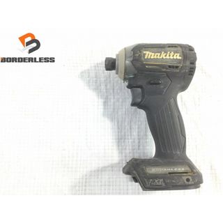 マキタ(Makita)の☆中古品☆makita マキタ 18V 充電式インパクトドライバ TD170D 本体のみ イエロー/黄 75273(工具)