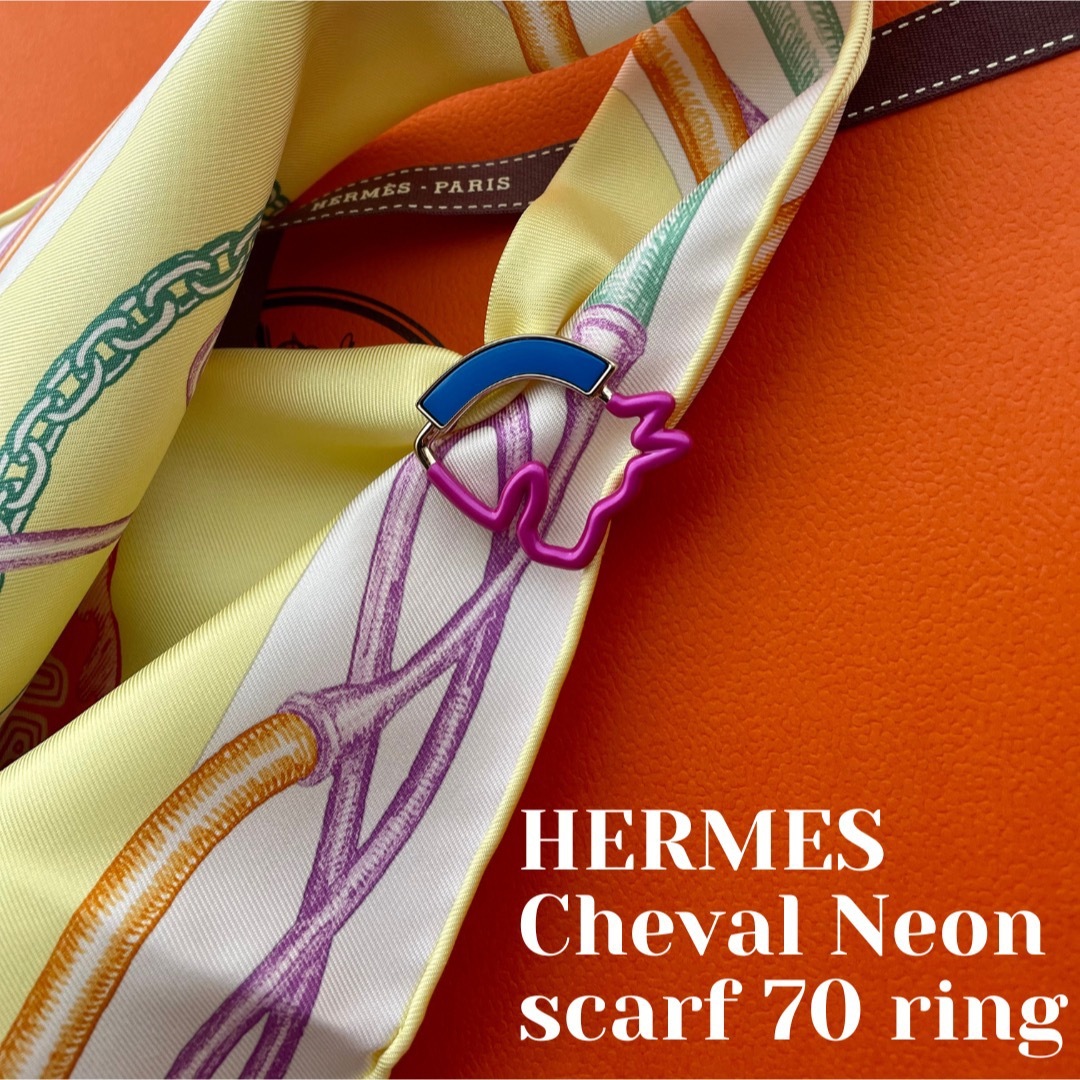 エルメス HERMES ブーエ スカーフリング スカーフ留め アクセサリーEC3