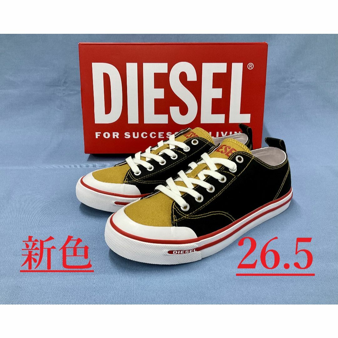 DIESEL - ディーゼル ローカット スニーカー 12A23 26.5cm 新品 Y02882