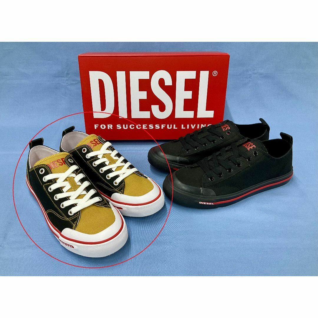 ■DIESEL ディーゼル ローカット スニーカー シューズ 27